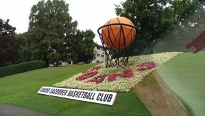 Apparently, the folks in Grand Saconnex are very proud of their basketball tradition