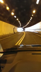 The light at the end of the Mount BlancTunnel