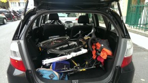 Bikes in our car