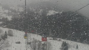 Snowfall on my way up the mountain