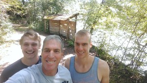 Heading off on the Rhone