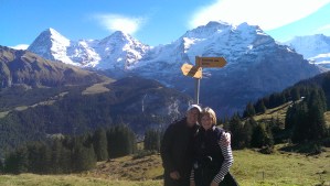 Cliff and Ellen in Lauterbrunnen