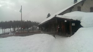 Ski trail restaurant
